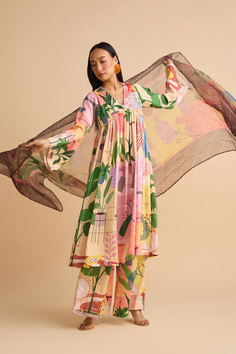 I'M A LITTLE TEAPOT DUPATTA