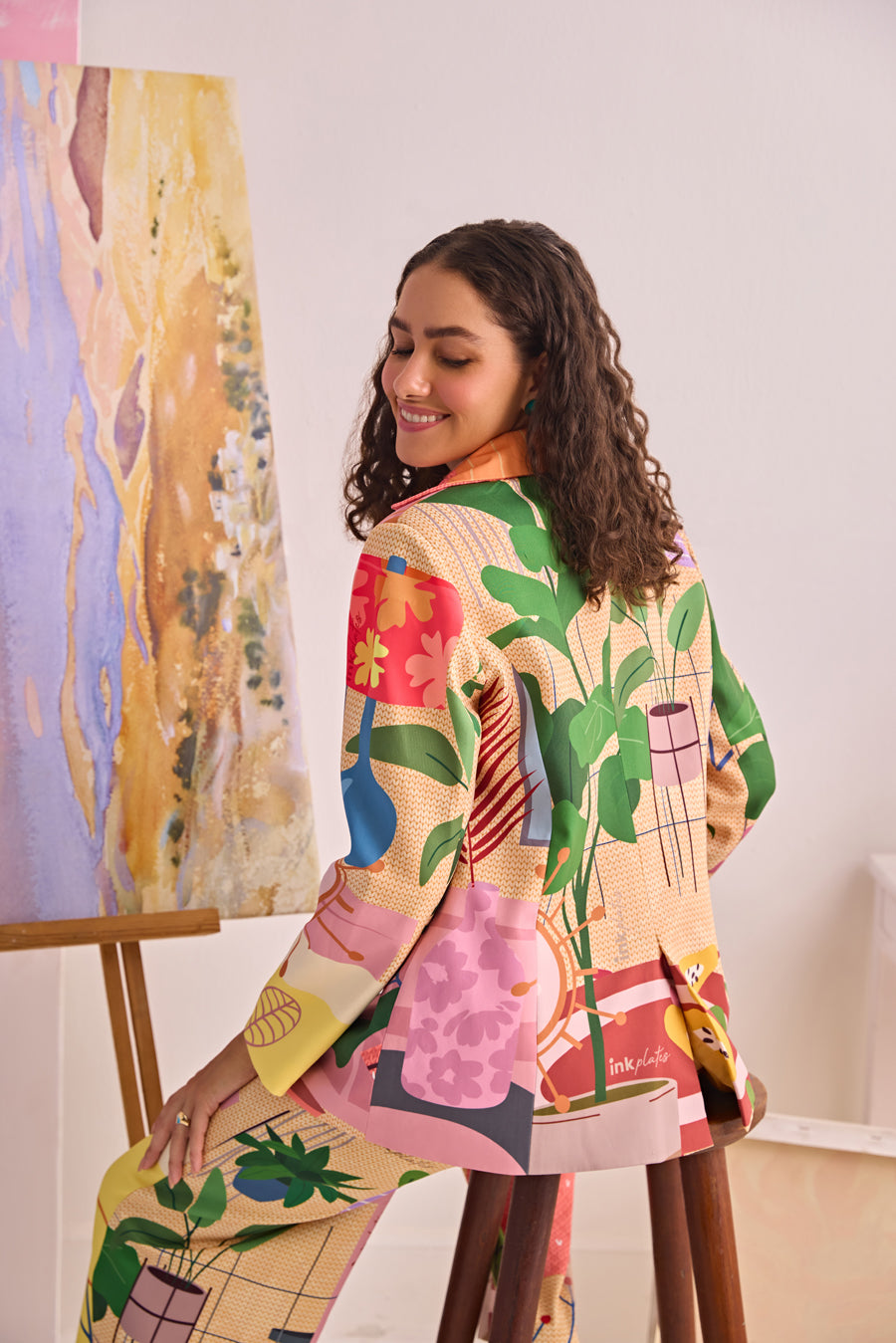 I'M A LITTLE TEAPOT BLAZER PANTS SET