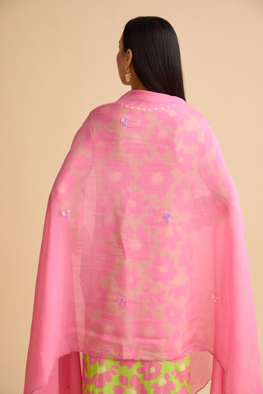 LA VIE EN ROSE SILK KURTA SET