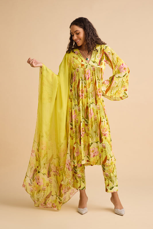 MORNING DANCE SILK KURTA SET