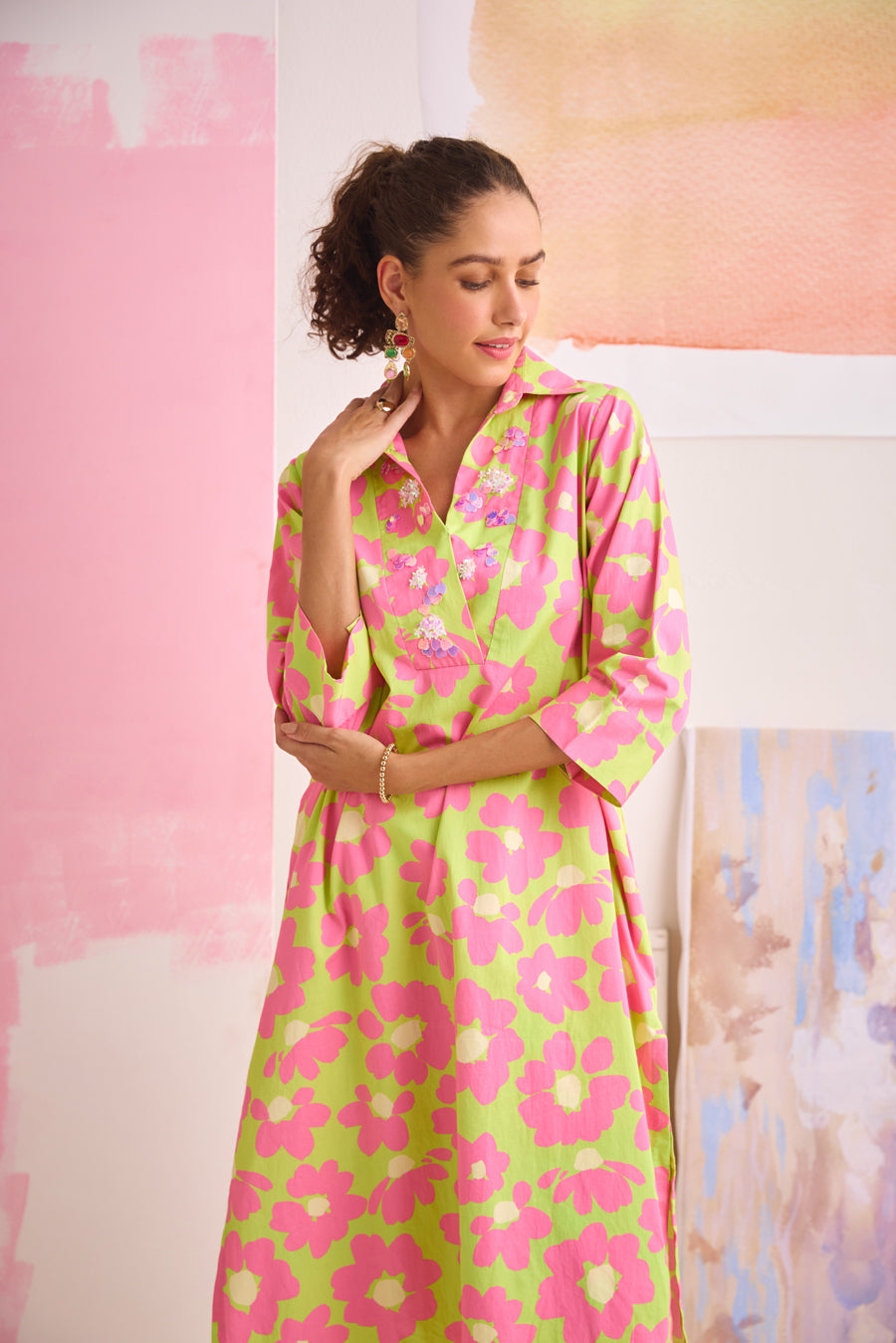 LA VIE EN ROSE TUNIC