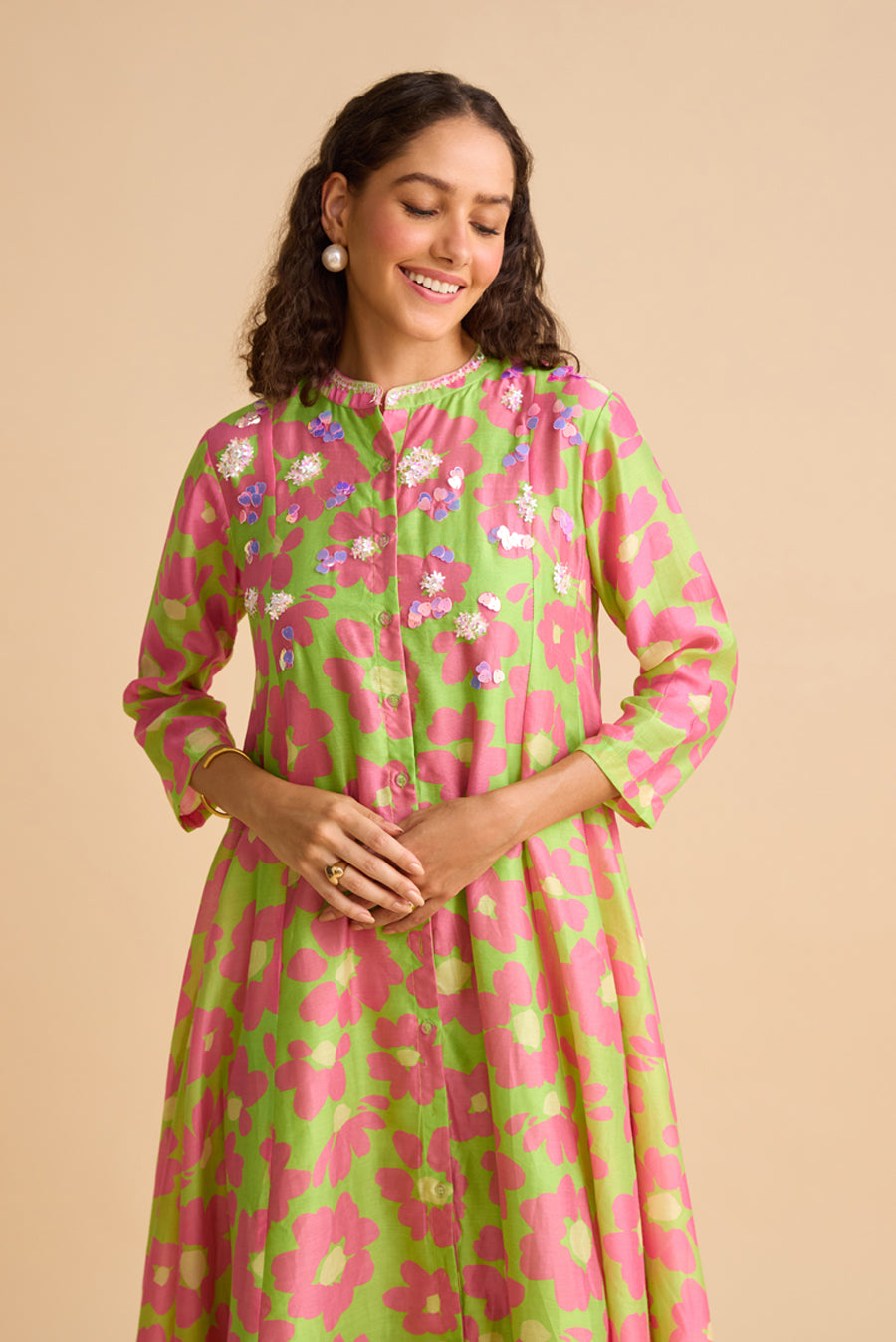 LA VIE EN ROSE KURTA SET