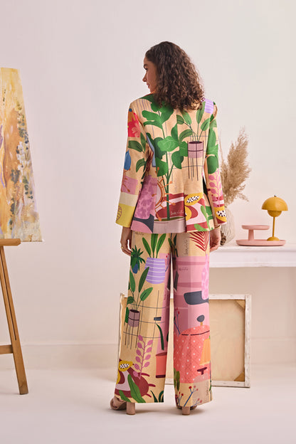 I'M A LITTLE TEAPOT BLAZER PANTS SET