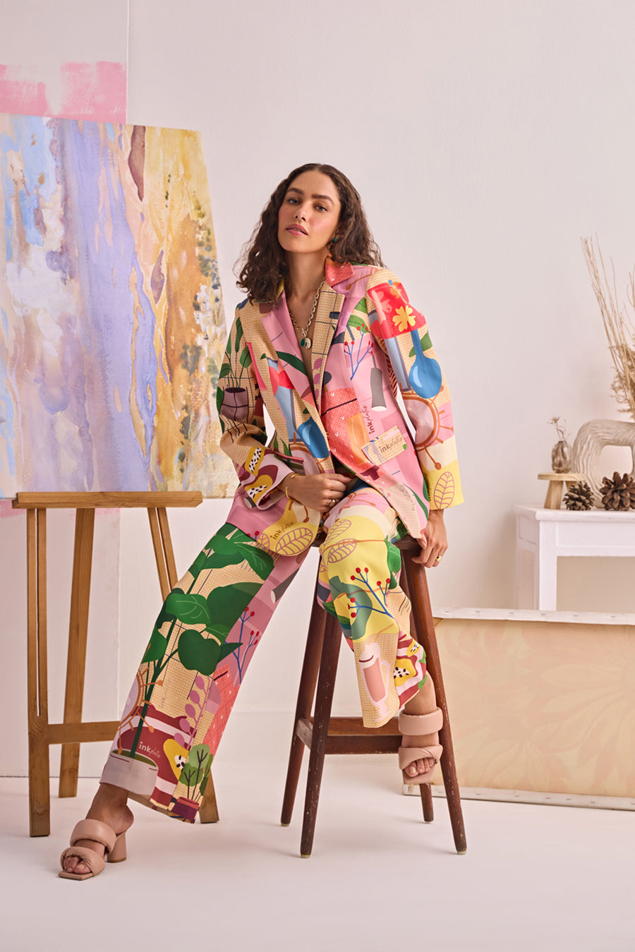 I'M A LITTLE TEAPOT BLAZER PANTS SET